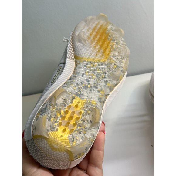 Under Armour Brice Harper 7 Elite TPU Baseball Cleats Mens Size 9 White and Gold - Picture 7 of 9